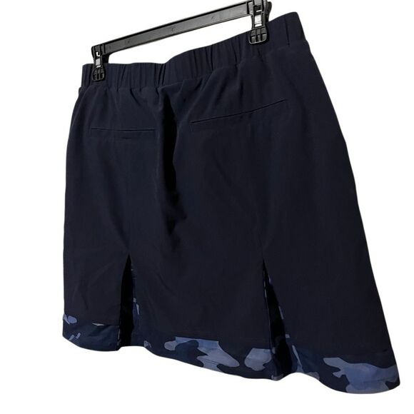 Chicos zenergy Women’s skort blue camo athletic golf skirt athleisure Size 8 - Picture 4 of 7